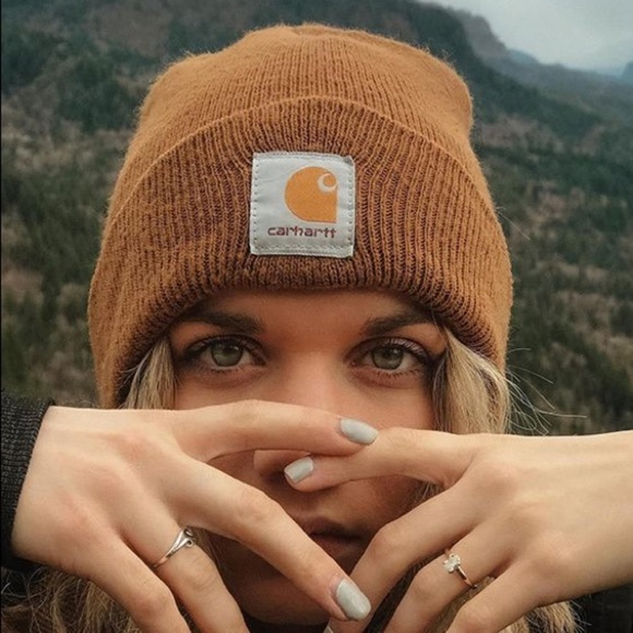 Carhartt Accessories - Carhartt Brown Beanie Hat cap Brand *New